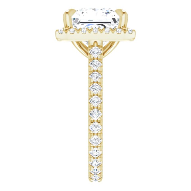 14K Yellow | Square