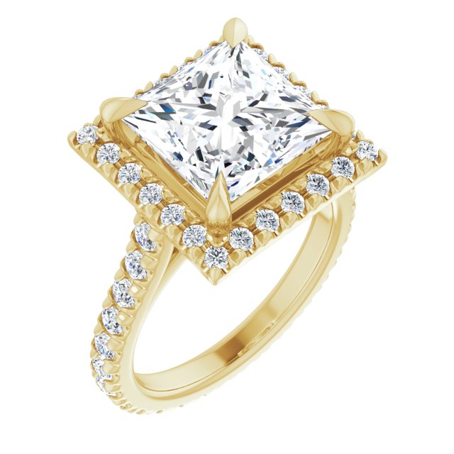 14K Yellow | Square