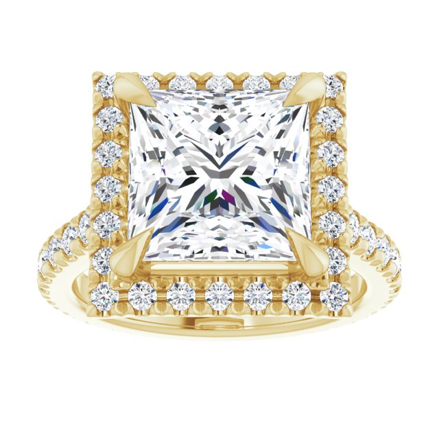 14K Yellow | Square