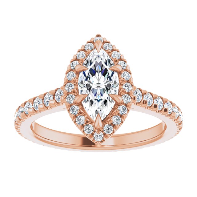 14K Rose | Marquise