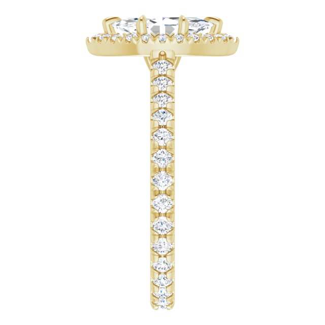 14K Yellow | Marquise