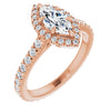 14K Rose | Marquise