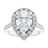 14K White | Pear