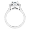 14K White | Pear