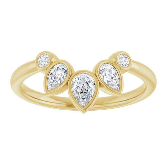 Natural Diamond | Pear | 4.5 x 3mm | Lab-Grown Diamond | Pear | 4.5 x 3mm