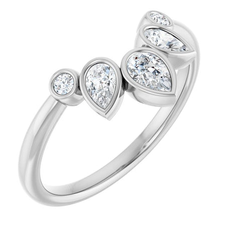 Natural Diamond | Pear | 4.5 x 3mm | Lab-Grown Diamond | Pear | 4.5 x 3mm