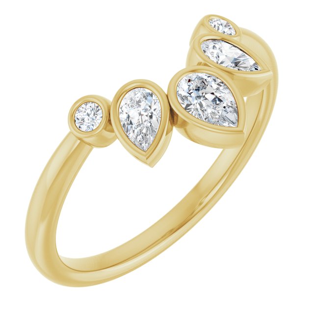 Natural Diamond | Pear | 4.5 x 3mm | Lab-Grown Diamond | Pear | 4.5 x 3mm