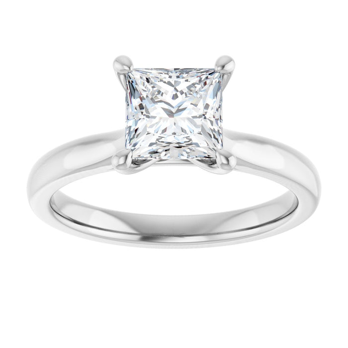 14K White | Square