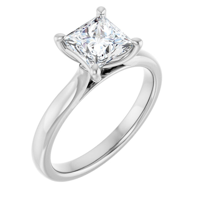14K White | Square