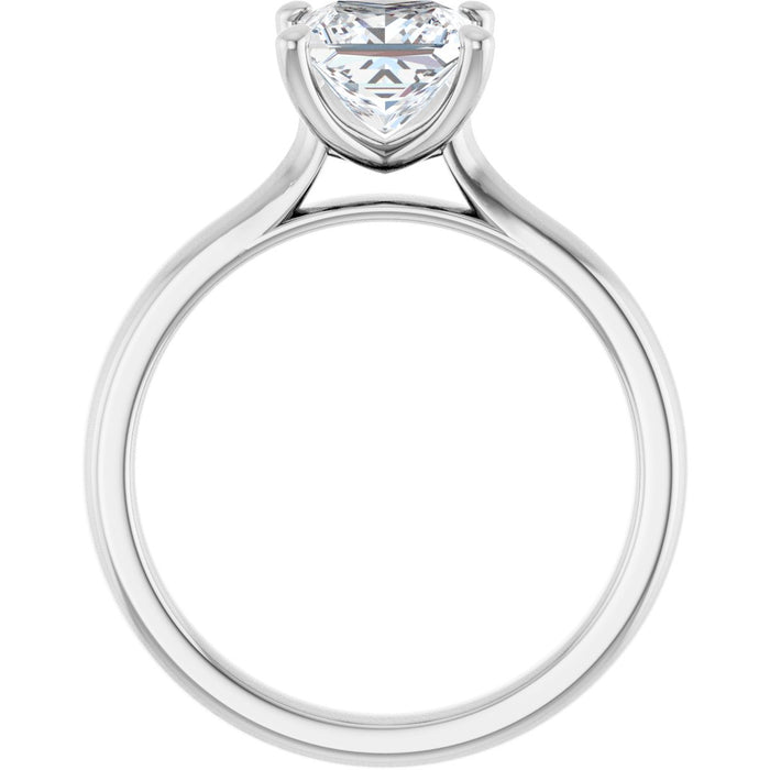 14K White | Square