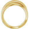 52079 / Ring / 14K Yellow / Polished / Negative Space Ring