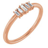 Natural Diamond | Straight baguette | 3.25 x 1.25mm