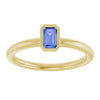 Natural Tanzanite | Emerald | 5 x 3mm