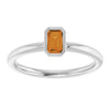 Natural Citrine | Emerald | 5 x 3mm