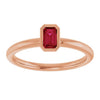 Lab-Grown Ruby | Emerald | 5 x 3mm | Natural Ruby | Emerald | 5 x 3mm