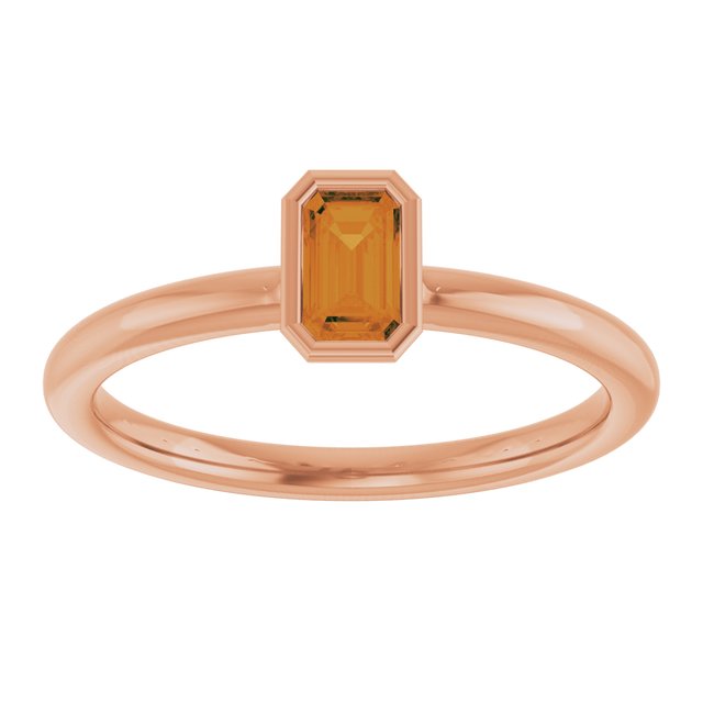 Natural Citrine | Emerald | 5 x 3mm
