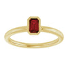 Natural Mozambique Garnet | Emerald | 5 x 3mm