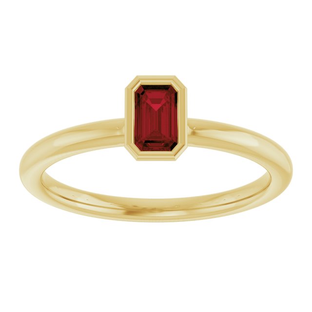 Natural Mozambique Garnet | Emerald | 5 x 3mm