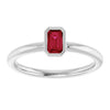 Lab-Grown Ruby | Emerald | 5 x 3mm | Natural Ruby | Emerald | 5 x 3mm