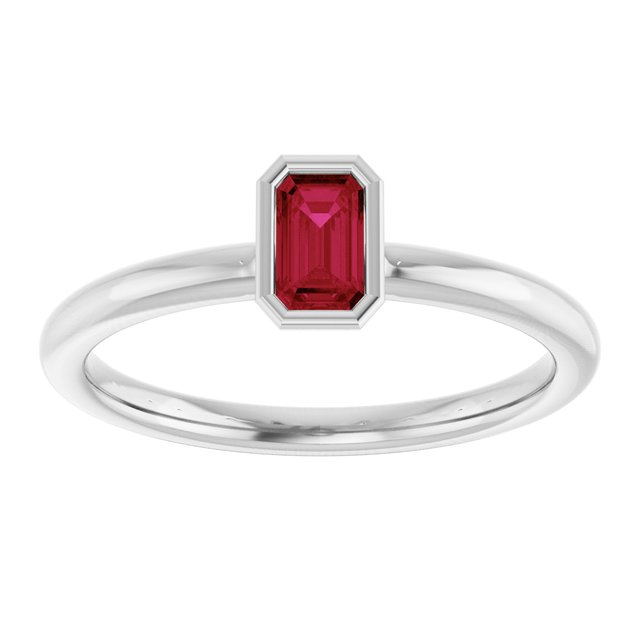 Lab-Grown Ruby | Emerald | 5 x 3mm | Natural Ruby | Emerald | 5 x 3mm