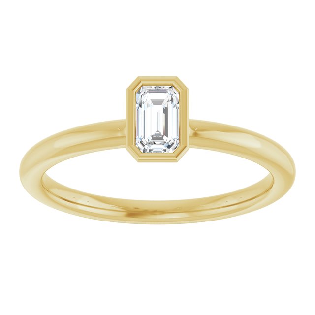 Natural White Sapphire | Emerald | 5 x 3mm
