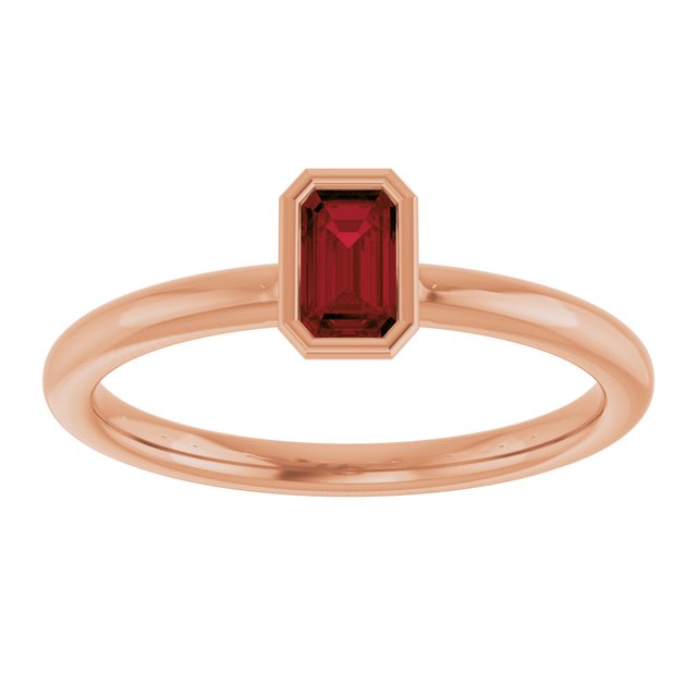 Natural Mozambique Garnet | Emerald | 5 x 3mm