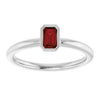 Natural Mozambique Garnet | Emerald | 5 x 3mm