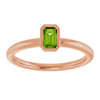 Natural Peridot | Emerald | 5 x 3mm