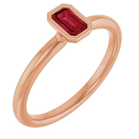 Lab-Grown Ruby | Emerald | 5 x 3mm | Natural Ruby | Emerald | 5 x 3mm