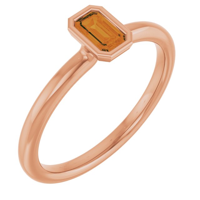Natural Citrine | Emerald | 5 x 3mm