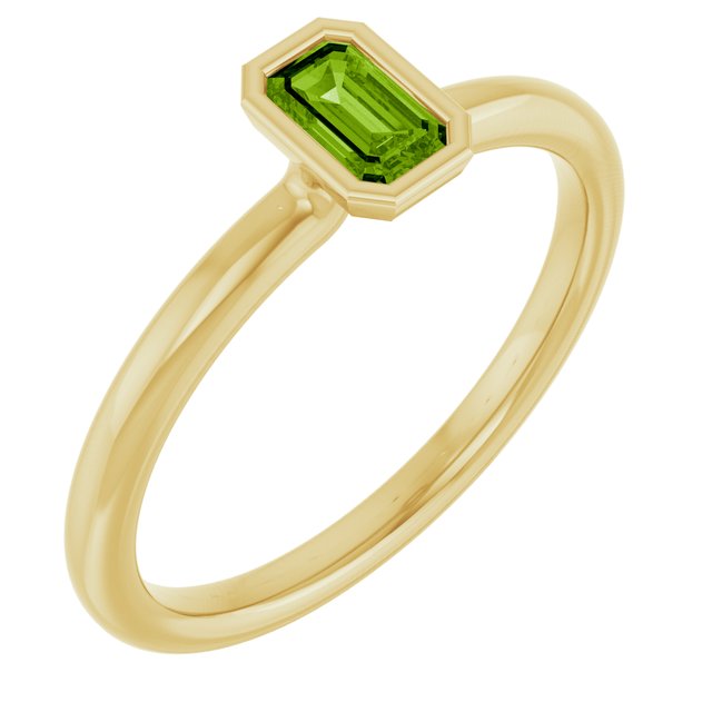 Natural Peridot | Emerald | 5 x 3mm