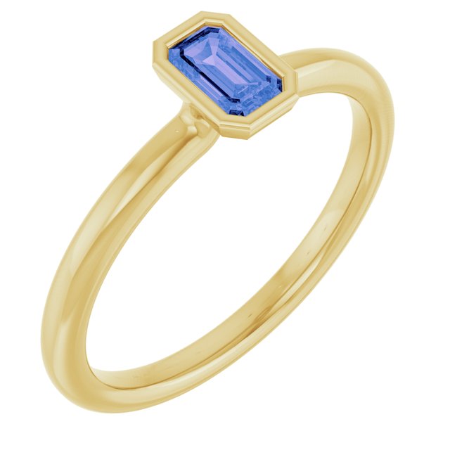 Natural Tanzanite | Emerald | 5 x 3mm