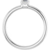 Natural White Sapphire | Emerald | 5 x 3mm