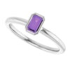 Natural Amethyst | Emerald | 5 x 3mm