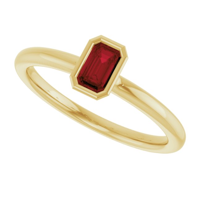Natural Mozambique Garnet | Emerald | 5 x 3mm