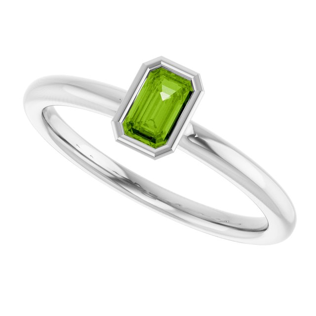Natural Peridot | Emerald | 5 x 3mm