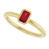 Lab-Grown Ruby | Emerald | 5 x 3mm