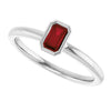 Natural Mozambique Garnet | Emerald | 5 x 3mm