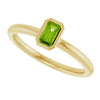 Natural Peridot | Emerald | 5 x 3mm