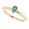 Lab-Grown Alexandrite | Pear | 5 x 3mm