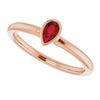 Natural Mozambique Garnet | Pear | 5 x 3mm