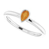 Natural Citrine | Pear | 5 x 3mm