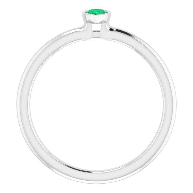 Lab-Grown Emerald | Pear | 5 x 3mm | Natural Emerald | Pear | 5 x 3mm