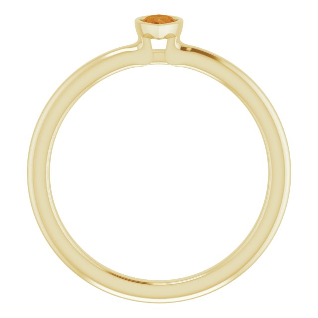 Natural Citrine | Pear | 5 x 3mm