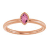 Natural Pink Tourmaline | Marquise | 5 x 3mm