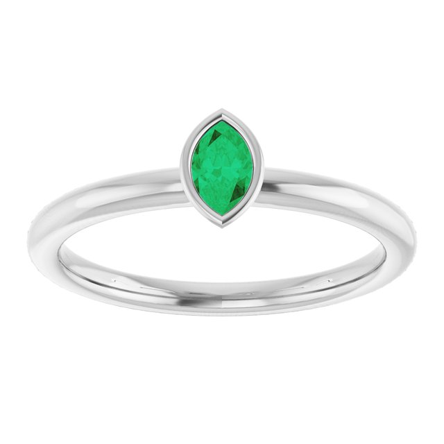 Lab-Grown Emerald | Marquise | 5 x 3mm | Natural Emerald | Marquise | 5 x 3mm