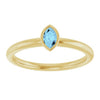 Natural Aquamarine | Marquise | 5 x 3mm