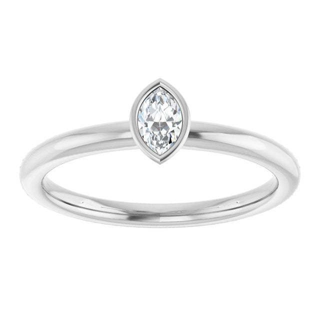 Natural White Sapphire | Marquise | 5 x 3mm