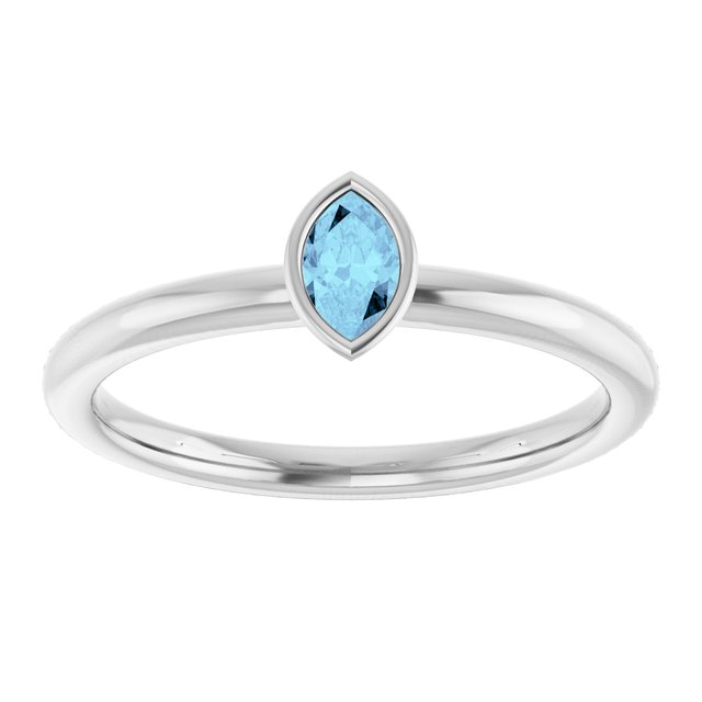Natural Aquamarine | Marquise | 5 x 3mm