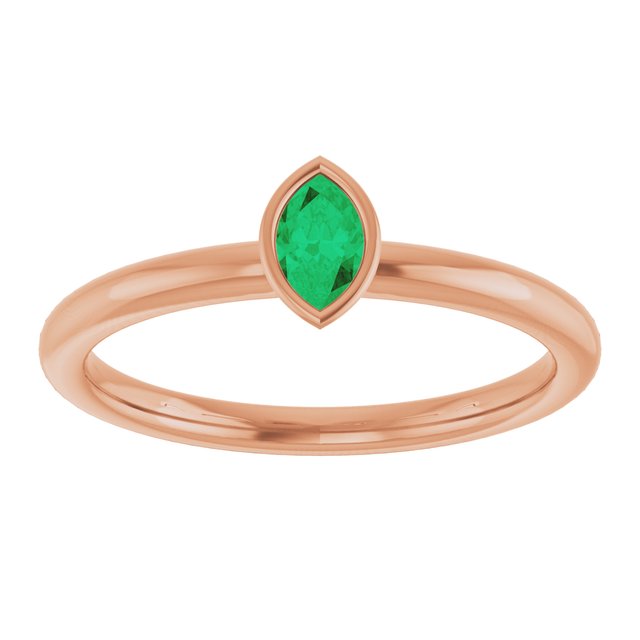 Lab-Grown Emerald | Marquise | 5 x 3mm | Natural Emerald | Marquise | 5 x 3mm